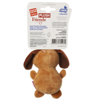 75431 Игрушка для собак Собака с пищалкой 15см, серия PLUSH FRIENDZ, GiGwi
