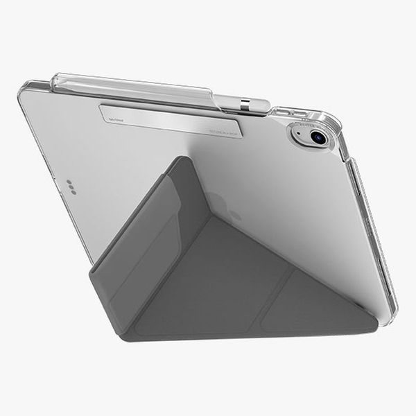 Чехол Uniq CAMDEN Case для iPad 11" A16 / 10.9" 10th Gen, Серый | Dark Gray