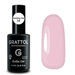 Grattol Bottle Gel - Гель во флаконе с кистью 04, 9мл
