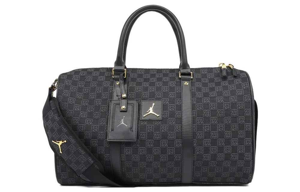 Jordan Monogram Duffle Bag Black