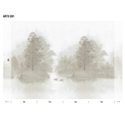 Пейзаж Английские озера панно