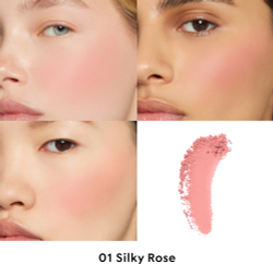 Gucci Gucci Beauty Blush De Beaute - Пудровая румяна оттенок 01 Silky Rose, 5 g