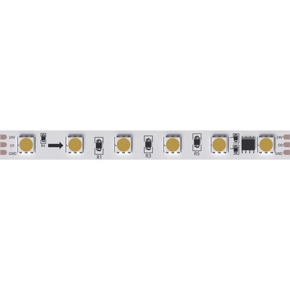 Светодиодная лента 24V 14,4W/m 3100К 5м Arte Lamp SPI A2406010-03-3K