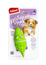 Gigwi SUPPA PUPPA игрушка для маленьких собак крокодильчик с пищалкой 10 см
