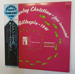 Винтажная виниловая пластинка LP Charlie Christian Dizzy Gillespie After Hours (Japan 1975)