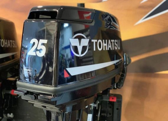 2х-тактный лодочный мотор TOHATSU M 25 S Б/У