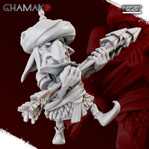 Grand Alliance Destruction Ogor Mawtribes Ogre Kingdoms Goblins Greenskins Гоблин с стрелами миниатюра для dnd, днд, pathfinder, фентези, Настольная игра, НРИ, Варгейм, РПГ