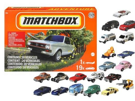 Игрушечный транспорт Matchbox - Набор с машинками - 24 автомобилей в масштабе 1:64 FGM48