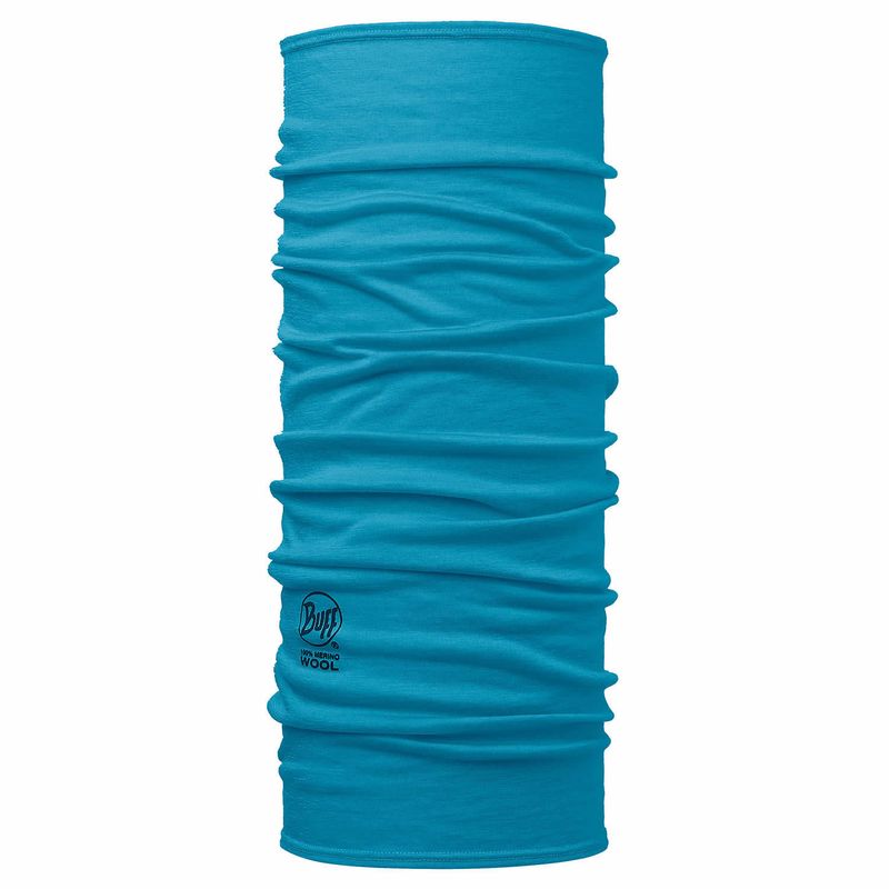 Шарф-труба шерстяной Buff Solid Blue Capri Фото 1