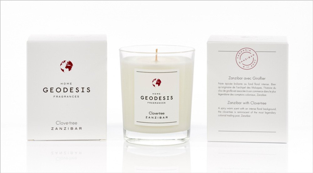 Свеча ароматическая 180г Geodesis Clove-Tree