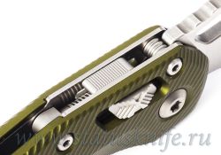 Нож Microtech MSI 210-10FLOD RAM-LOK Fluted Greenфотография - 7