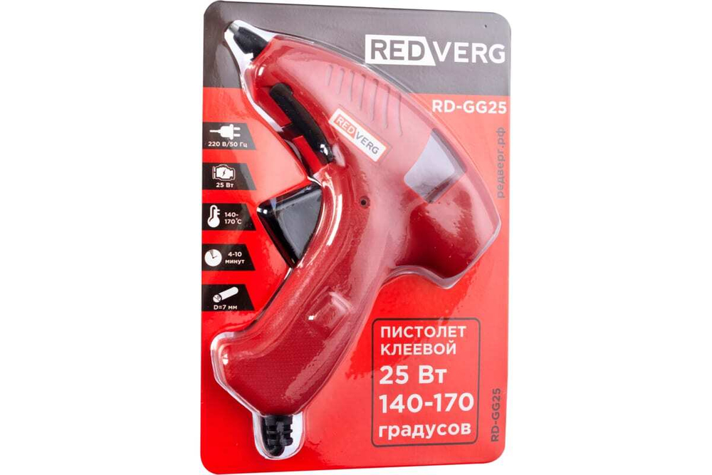 Клеевой пистолет REDVERG RD-GG25 6674729