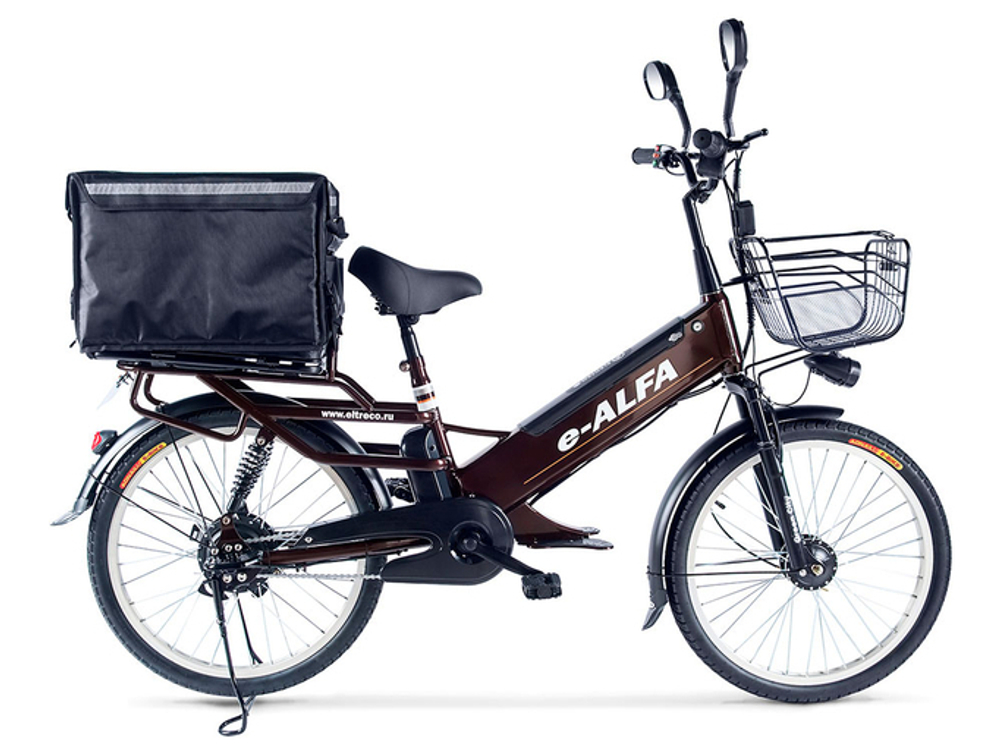Электровелосипед Green City e-ALFA GL с термобоксом