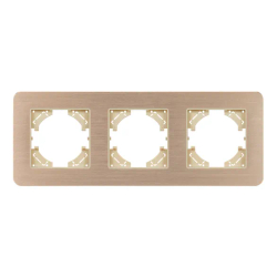 Рамка алюминиевая FRM-AKIRY-AL-3-GD (Arlight, -) 049730