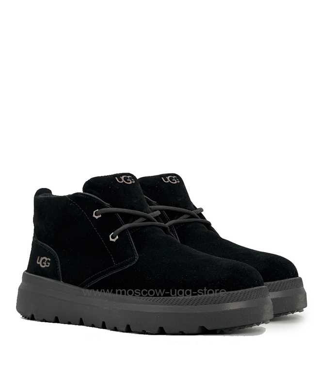 MENS BURLEIGH CHUKKA- Black
