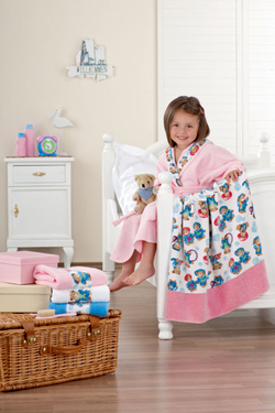 Плед детский 75x100 Feiler Little Skipers Weis белый