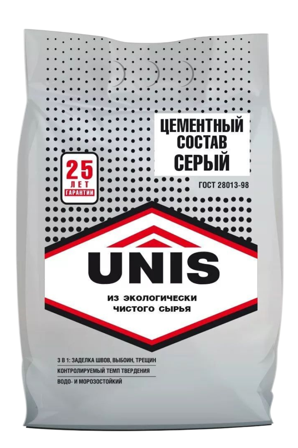 Цементный состав серый Unis 5 кг