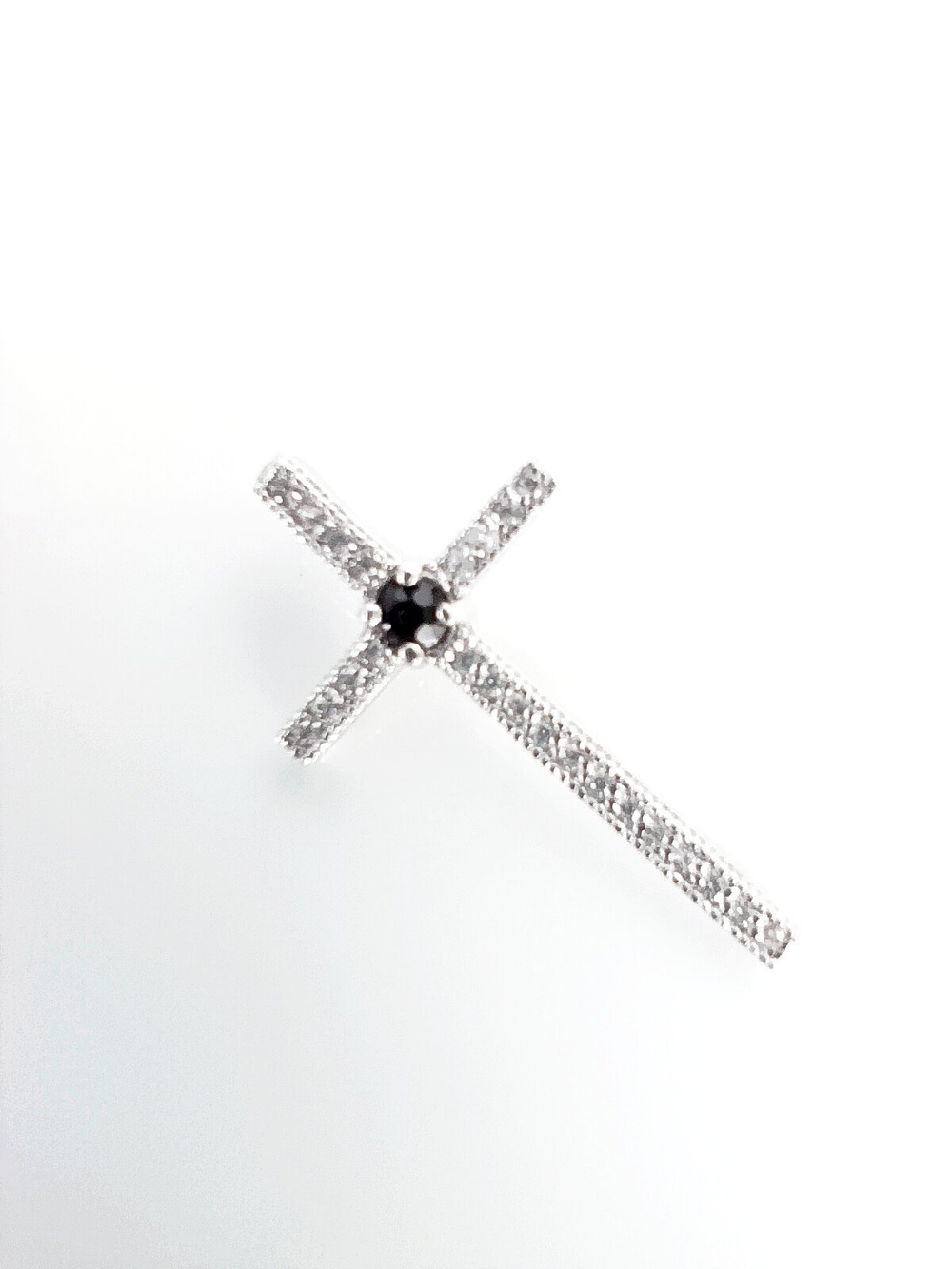 Подвеска Эстерелла, серебро 925*, родирование, фианит/Ф