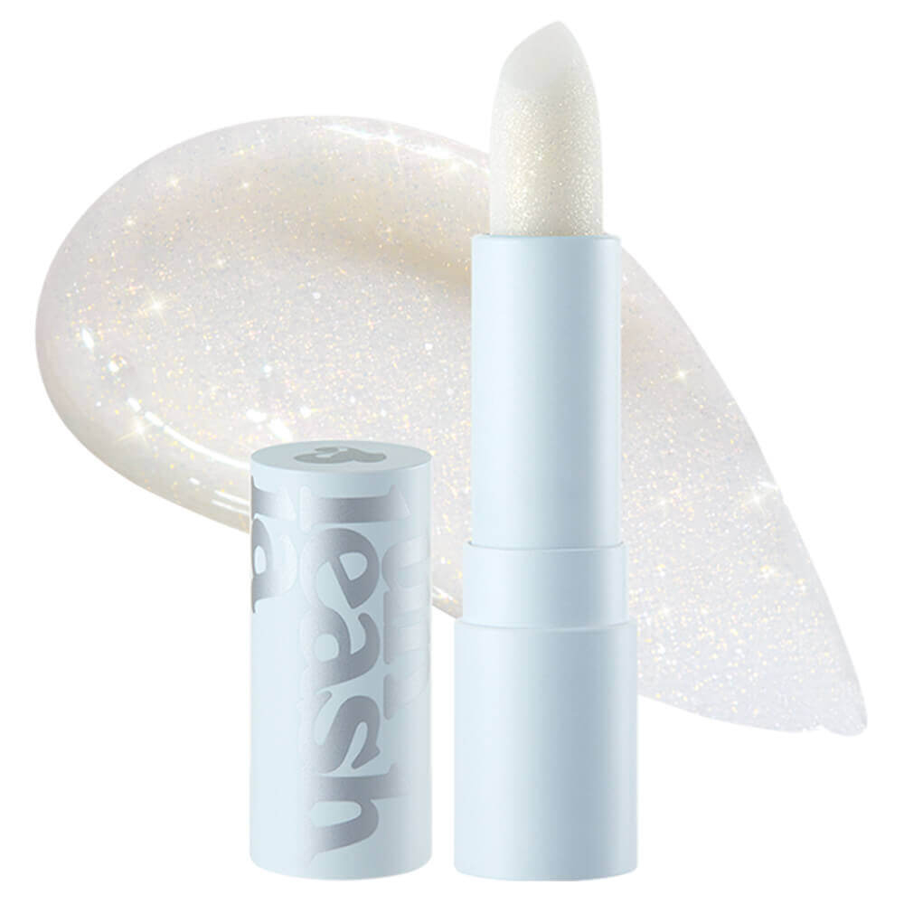 Unleashia Веганский кристальный бальзам для губ с блёстками - Glacier Vegan Lip Balm, 3,3г.