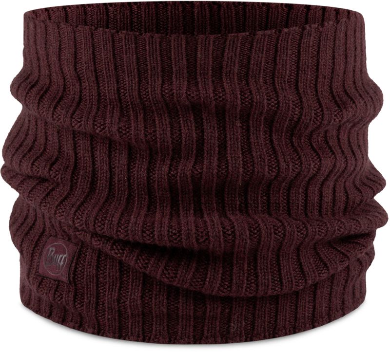 Модный шарф-труба Buff Neckwarmer Knitted Comfort Norval Maroon Фото 1