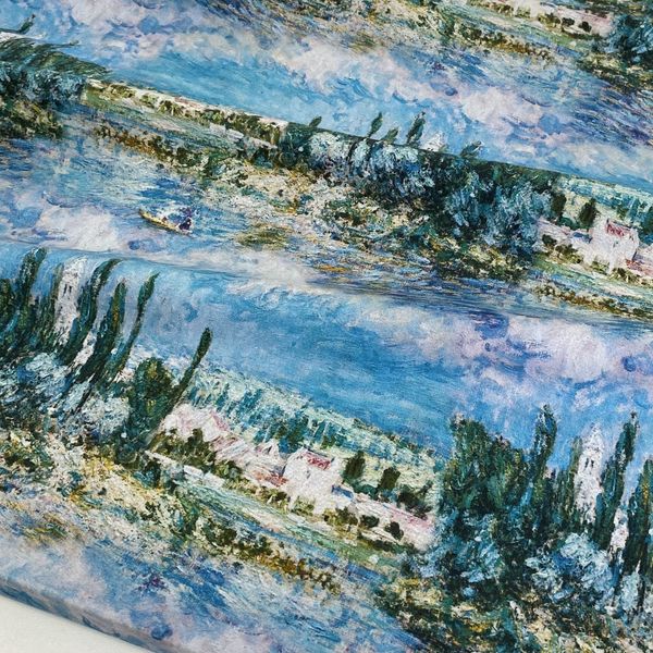 ИМПРЕССИОНИЗМ # 11, отрез 70 см, 100% хлопок, Handmade Fabrics 7