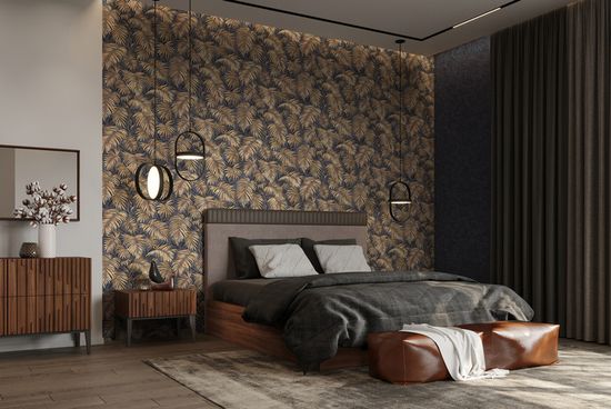 Обои Мауи винил на флиз основе гор.тисн.  1,06х10 8857-26