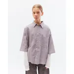 Рубашка БИЧ укороченная серая