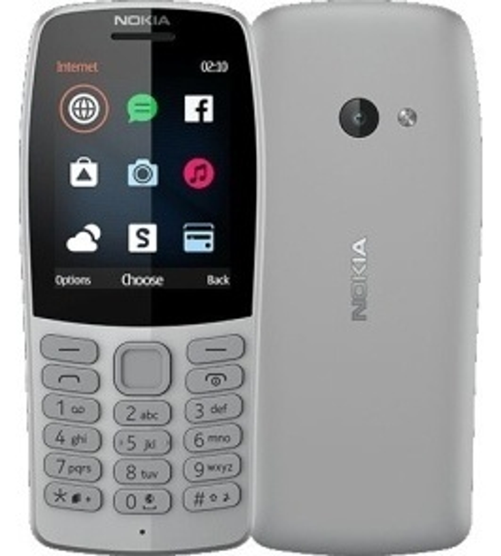 Мобильный телефон Nokia 210 DS серый