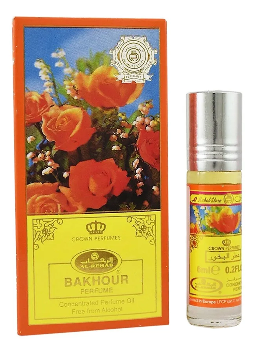 Арабские Масляные Духи Роллер 6 мл REHAB BAKHOOR