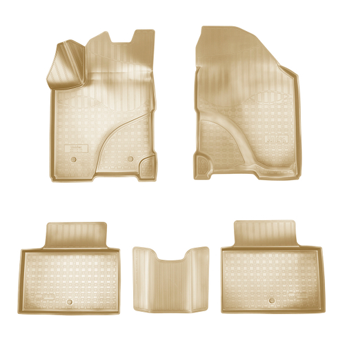 Ковры в салон Norplast/Unidec для VAZ Lada Vesta в кузове FL (2022-), Бежевый, арт.NPA11-C94-720-B
