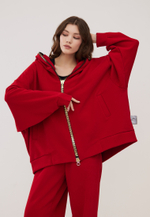 Худи WEST-2 Спорт Шик Красный