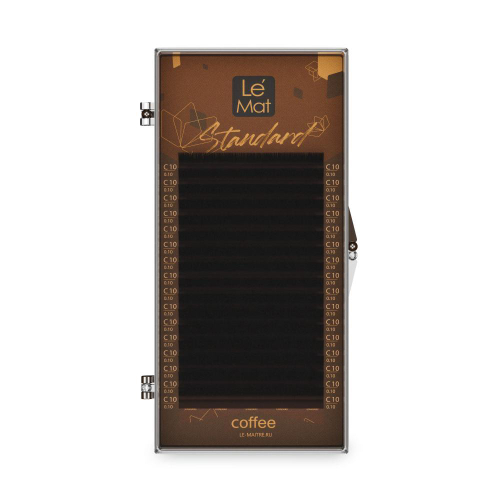 Ресницы коричневые LeMat Arabica MIX 16 линий