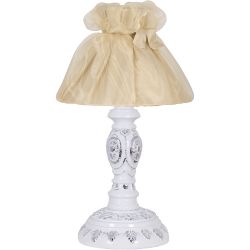 Настольная лампа Корса Сильвер Мадлен Жемчуг