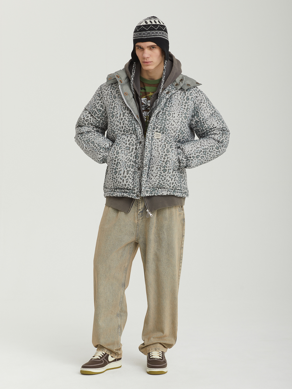 Пуховик Hooded Down