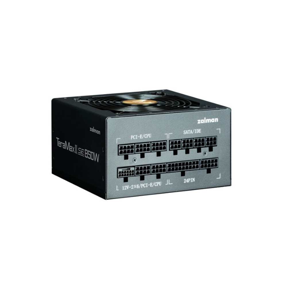Блок питания Zalman ZM850-TMX2SE, 850W, ATX12V v3.1, APFC, 12cm Fan, 80+ Gold Gen5.1, Full Modular