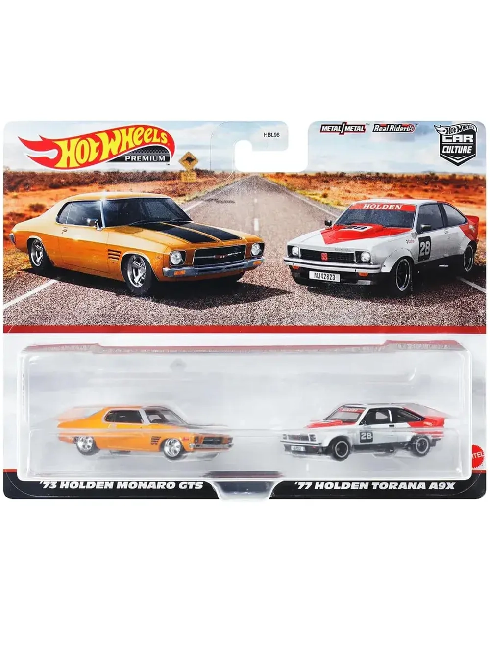 Набор Хот Вилс Премиум Car Culture Holden HBL96 HKF50