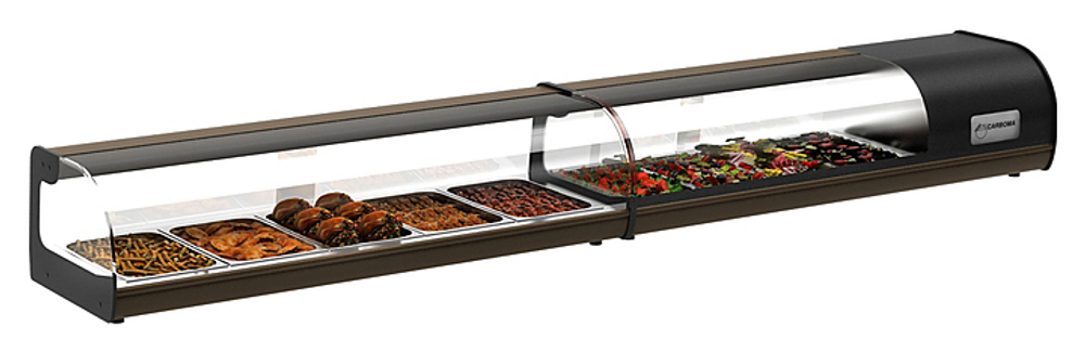 Витрина тепловая Carboma A37 SH 1,0-1 (ВТ-1,0) (5 GN 1/3)
