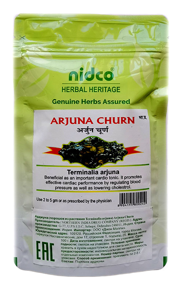 БАД Nidco Арджуна Чурна Arjuna Churn 100 г