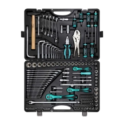 Набор инструментов 142 пр.1/4''3/8''1/2''(6-гр.)(4-32мм) MAMEDFORCE MF-41421-5