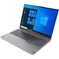 Ноутбук Lenovo ThinkBook 16p G2 ACH 20YM002WRU AMD Ryzen 5 5600H, 3.3 GHz - 4.2 GHz, 16384 Mb, 16" WQXGA 2560x1600, 512 Gb SSD, DVD нет, nVidia GeForce RTX 3060 6144 Mb, Windows 11 Professional, серый