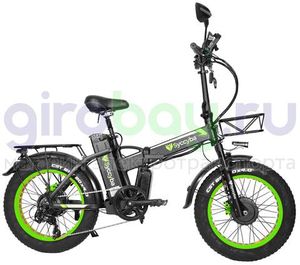 Электровелосипед Syccyba F10 Pro Dual 48V/20Ah (полный привод) - Салатовый обод фото №5