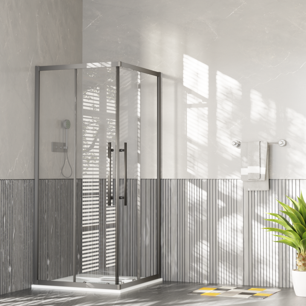 Ограждение душевое ESBANO ESF-90KV-GM 90x90x195