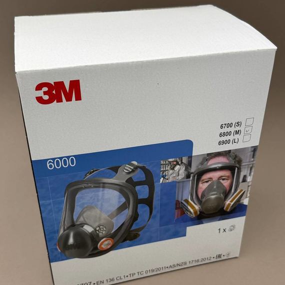 Полнолицевая маска 3M серии 6000 панорамная