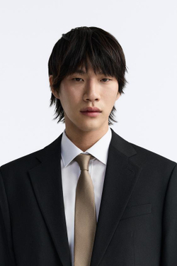 ZARA ГАЛСТУК ИЗ 100% ШЕЛКА С РЕЛЬЕФНЫМ УЗОРОМ, РЫЖЕВАТО-КОРИЧНЕВЫЙ