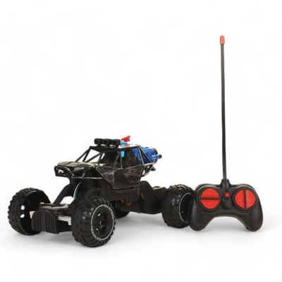 Джип на РУ, серебро коробка 288-4