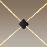 Настенный светодиодный светильник Odeon Light Hightech Vista 4259/8WL