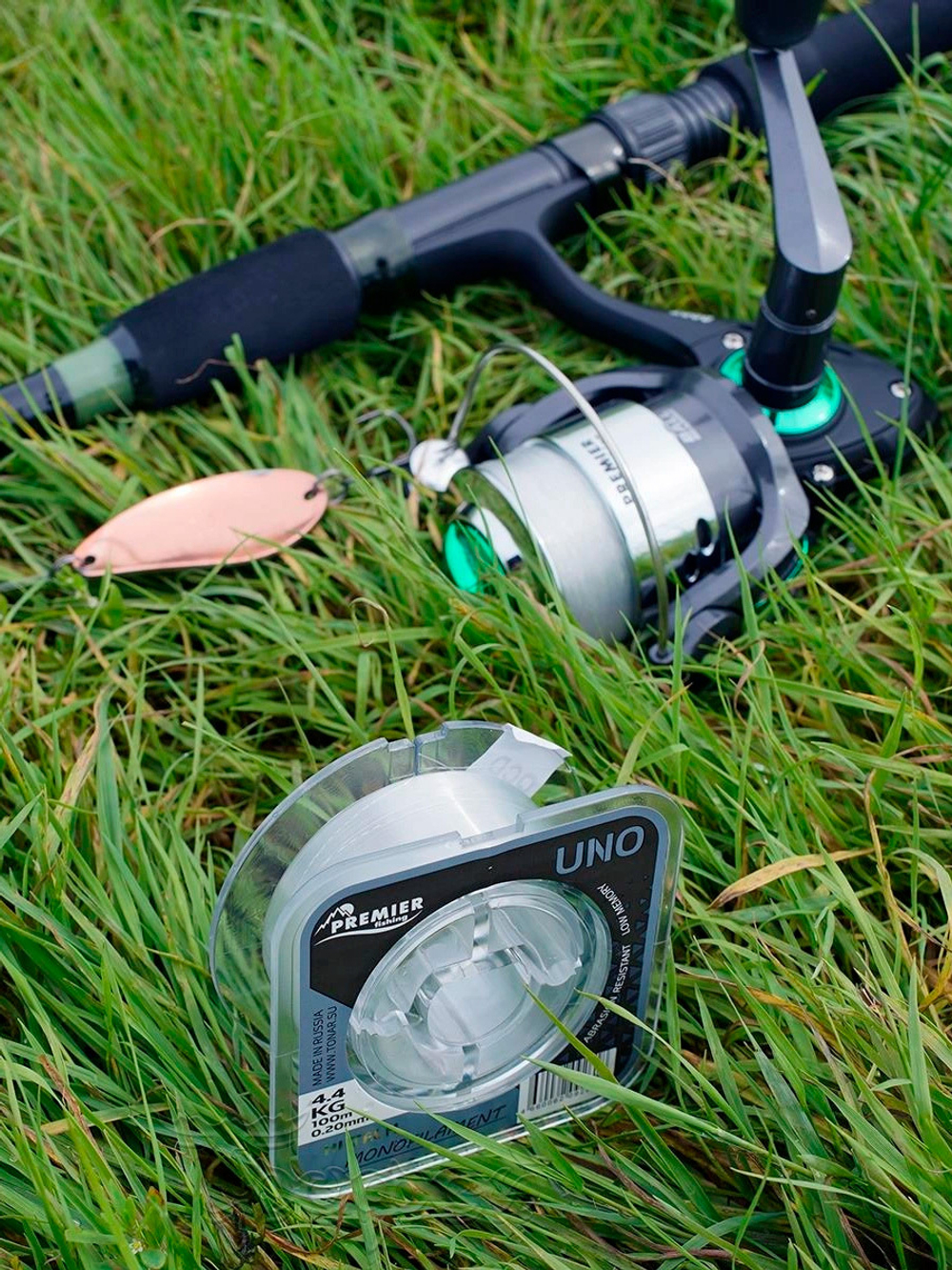 Леска для рыбалки Premier Fishing UNO Clear Nylon 0,28mm/100m (PR-U-C-028-100)