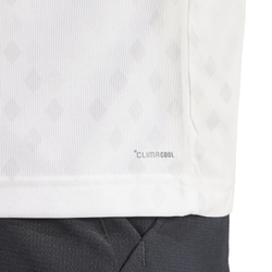Мужская теннисная футболка Adidas Club Climacool Graphic - white/dash grey
