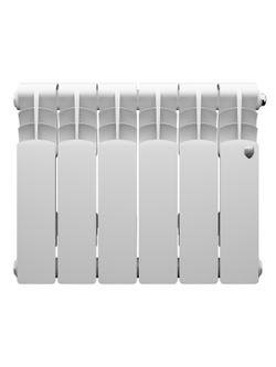 Радиатор биметалл Royal Thermo Revolution Bimetall 350 – 6 секц.