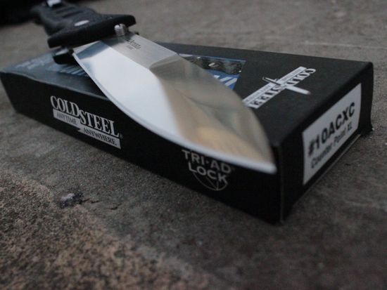 Складной нож Cold Steel 10AA Counter Point X c клинком из стали AUS-10A, рукоять Grivory (Griv-Ex)